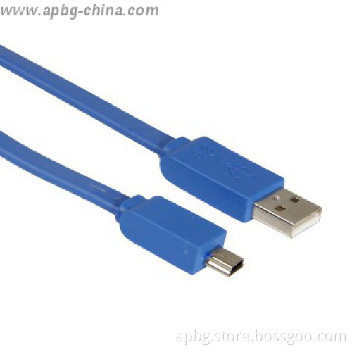 USB 2.0 Flat Cable(AM to MiNi 5P)